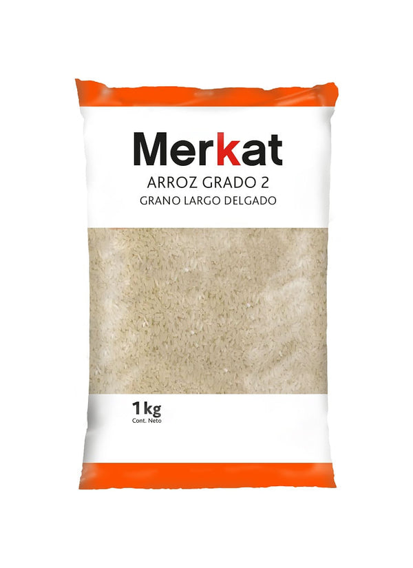 Arroz mérkat grado 2  1 kg 