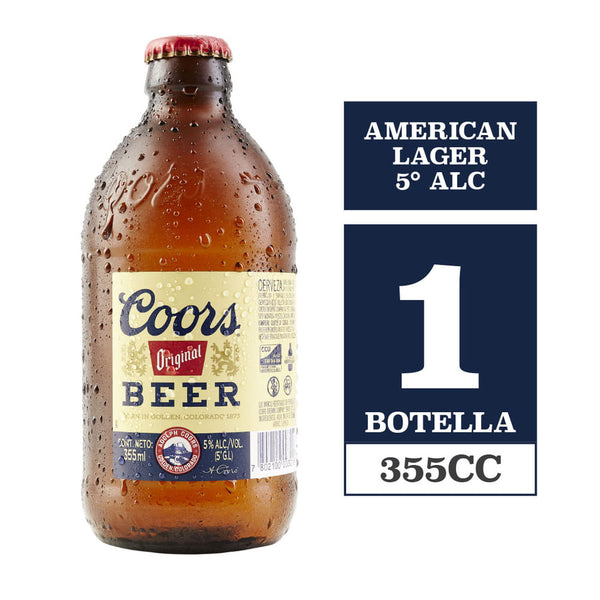 Cerveza Coors 355 ml 