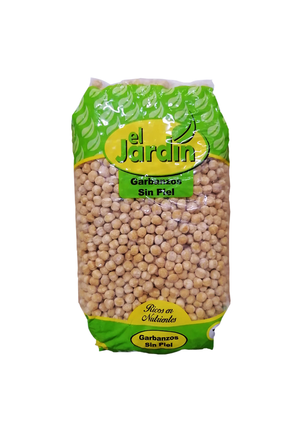 Garbanzos sin piel el jardín 1 kg 