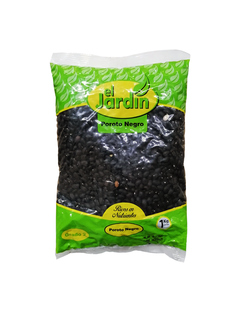 Porotos negros el jardín 1 kg 