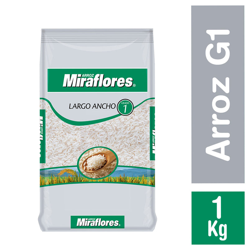 Arroz Miraflores 1 kg