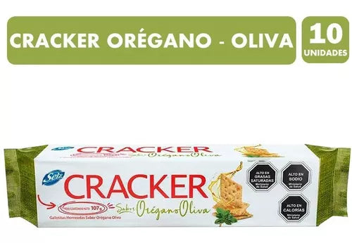 Cracker orégano 107 grs 