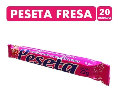 Peseta fresa Fruna 20 unidades