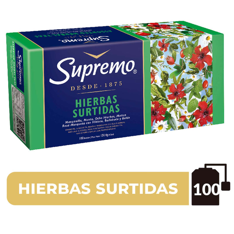 Hierbas Surtidas Supremo(100und)