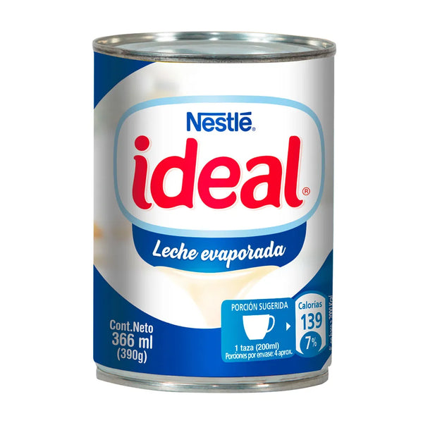 Leche Evaporada Ideal Nestlé(366gr)