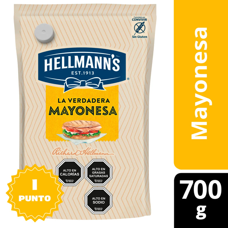 Mayonesa Hellmann's Regular 700 g