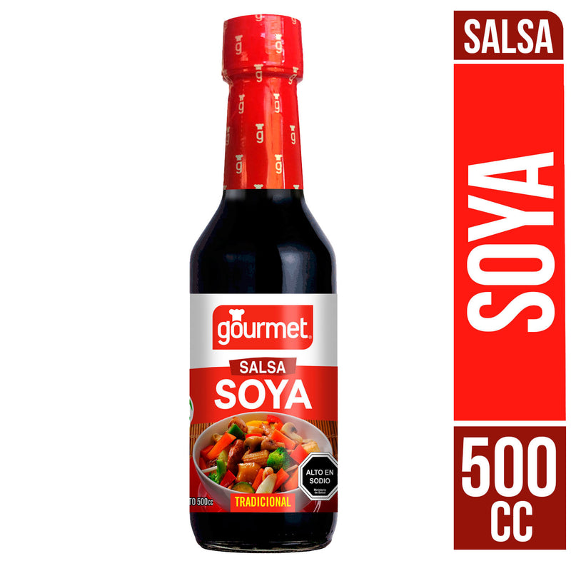 Salsa de soya 500cc Gourmet 