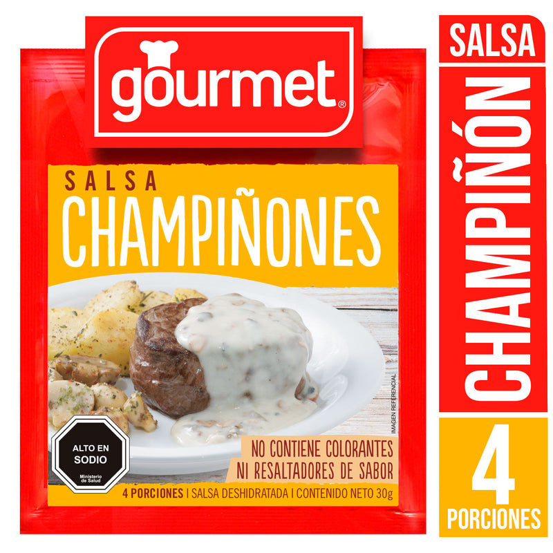 Salsa champiñones 30g 