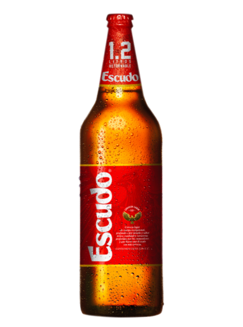 Cerveza escudo 1,2 Lts