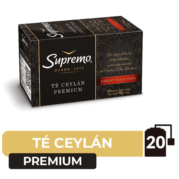 Tè Supremo Ceylan premium(20.bols)