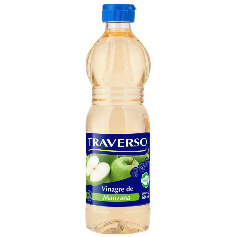 Vinagre de manzana traverso 500ml 