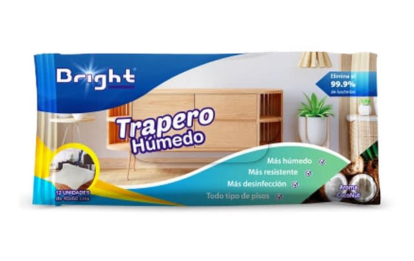 Traperos húmedos bright 12 und