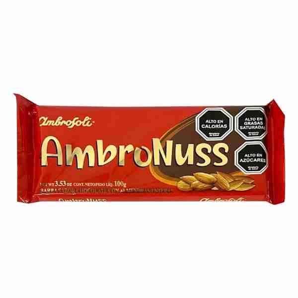 Chocolate ambronuss Ambrosoli 100 gr