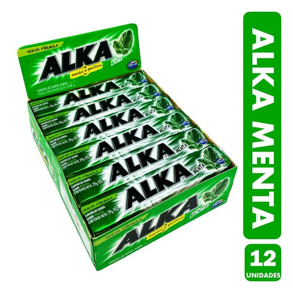 Caramelo duro alka mentol 12 und 