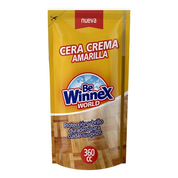 Cera crema amarilla winnex 360c