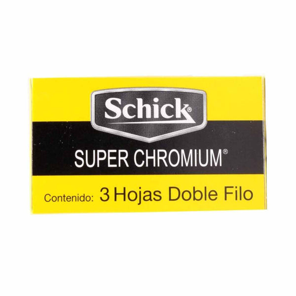 Hojas de afeitar schick 3 hojas 