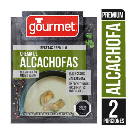 Crema de alcachofas 53g 